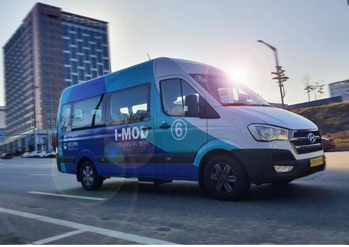 인천 수요응답형 버스 아이모드(I-MOD). 인천시 제공